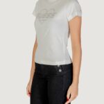 T-shirt Guess NARCISO CN T-SHIRT Latte - Foto 3
