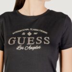 T-shirt Guess MARINA SS CN T-SHIRT Nero - Foto 2