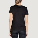 T-shirt Guess MARINA SS CN T-SHIRT Nero - Foto 5