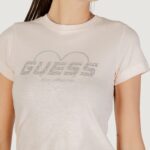 T-shirt Guess NARCISO CN T-SHIRT Rosa - Foto 2
