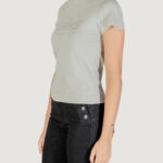 T-shirt Guess NARCISO CN T-SHIRT VERDE SALVIA - Foto 4