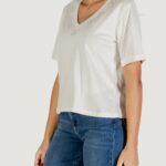 T-shirt Liu-Jo ECS T-SHIRT M/C Latte - Foto 4