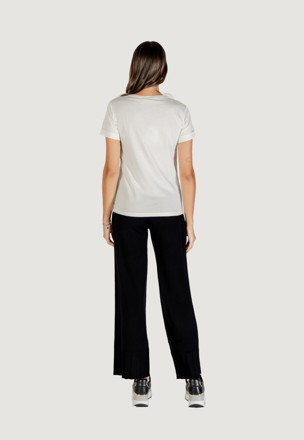 T-shirt Liu-Jo ECS T-SHIRT M/C Latte - Foto 5