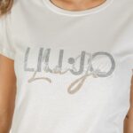 T-shirt Liu-Jo ECS T-SHIRT M/C Latte - Foto 5