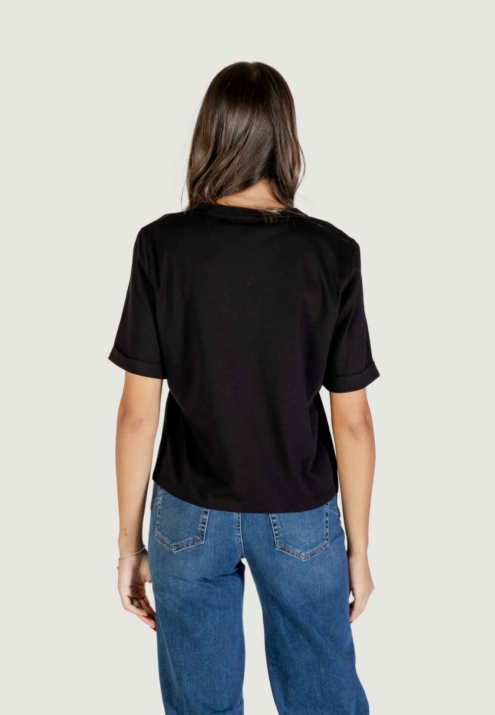 T-shirt Liu-Jo ECS T-SHIRT M/C Nero - Foto 4