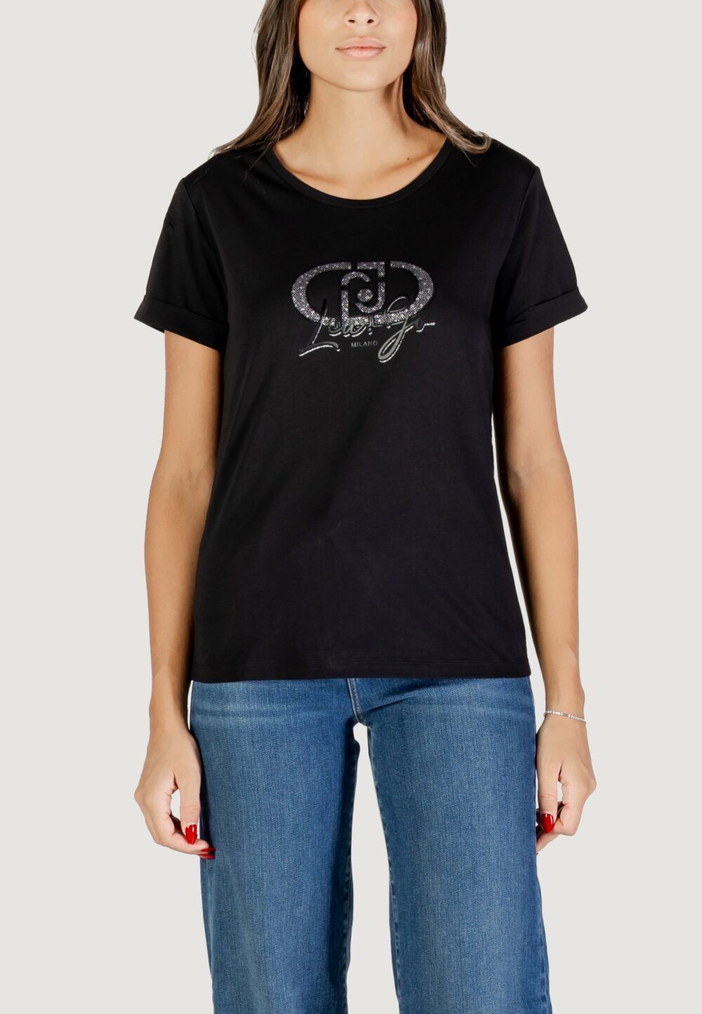 T-shirt Liu-Jo ECS T-SHIRT M/C Nero - Foto 1