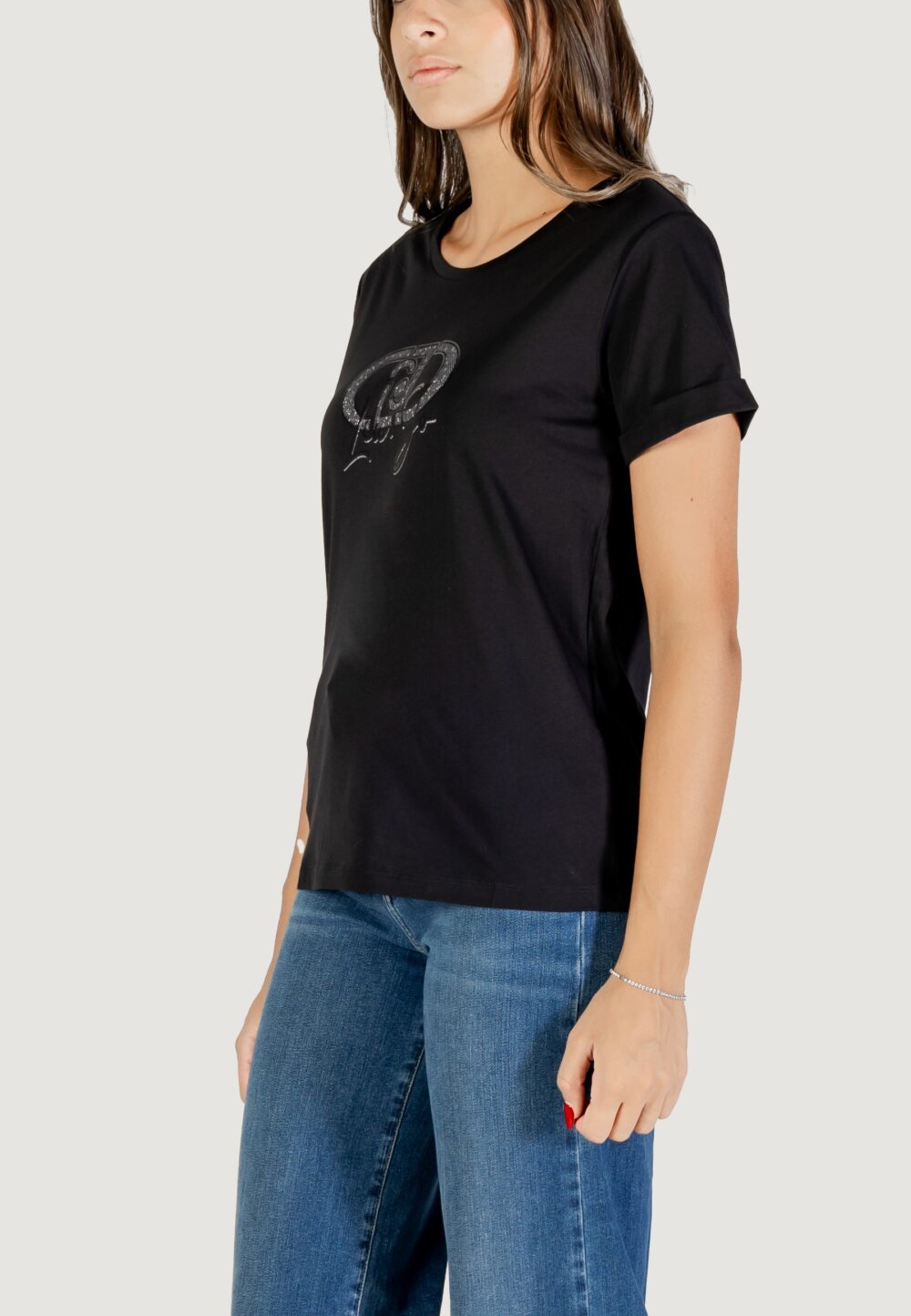T-shirt Liu-Jo ECS T-SHIRT M/C Nero - Foto 2