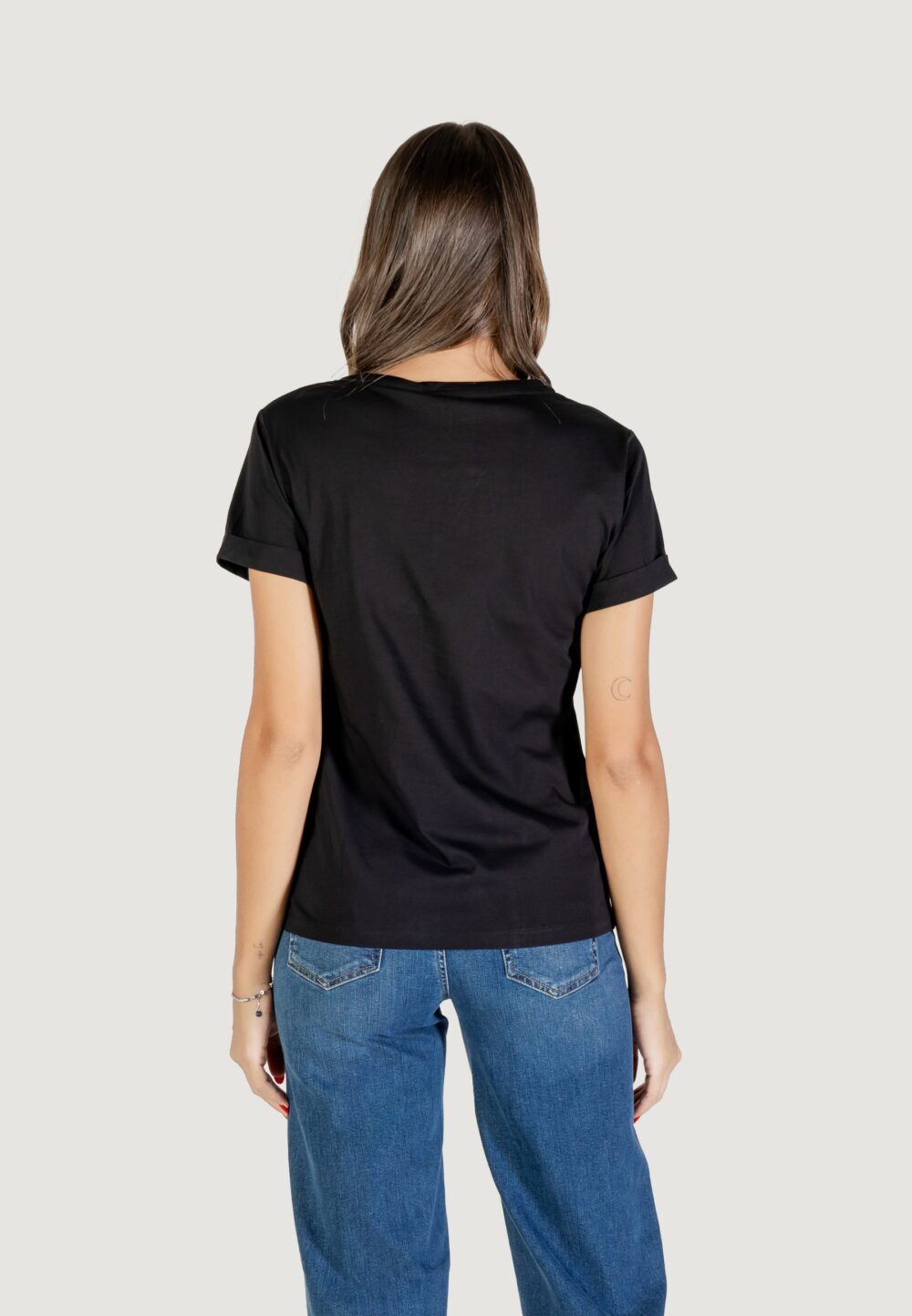 T-shirt Liu-Jo ECS T-SHIRT M/C Nero - Foto 4