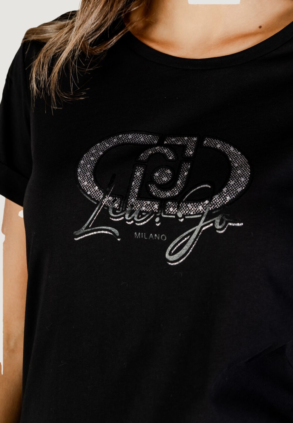 T-shirt Liu-Jo ECS T-SHIRT M/C Nero - Foto 5