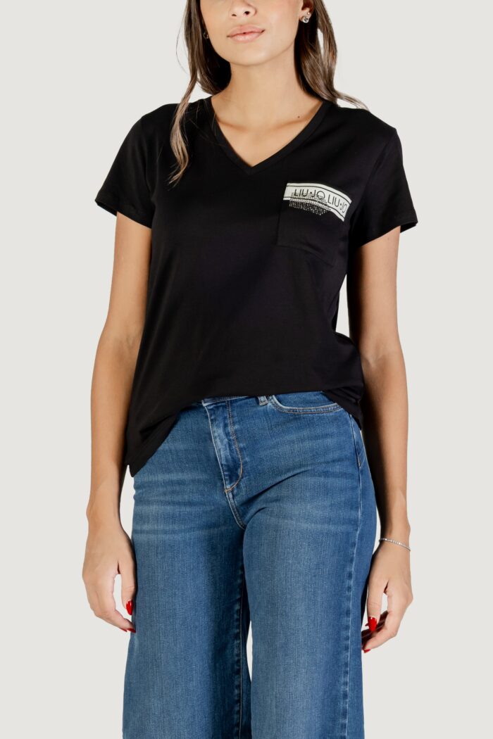 T-shirt Liu-jo ECS T-SHIRT M/C Nero – TF5167 JS923