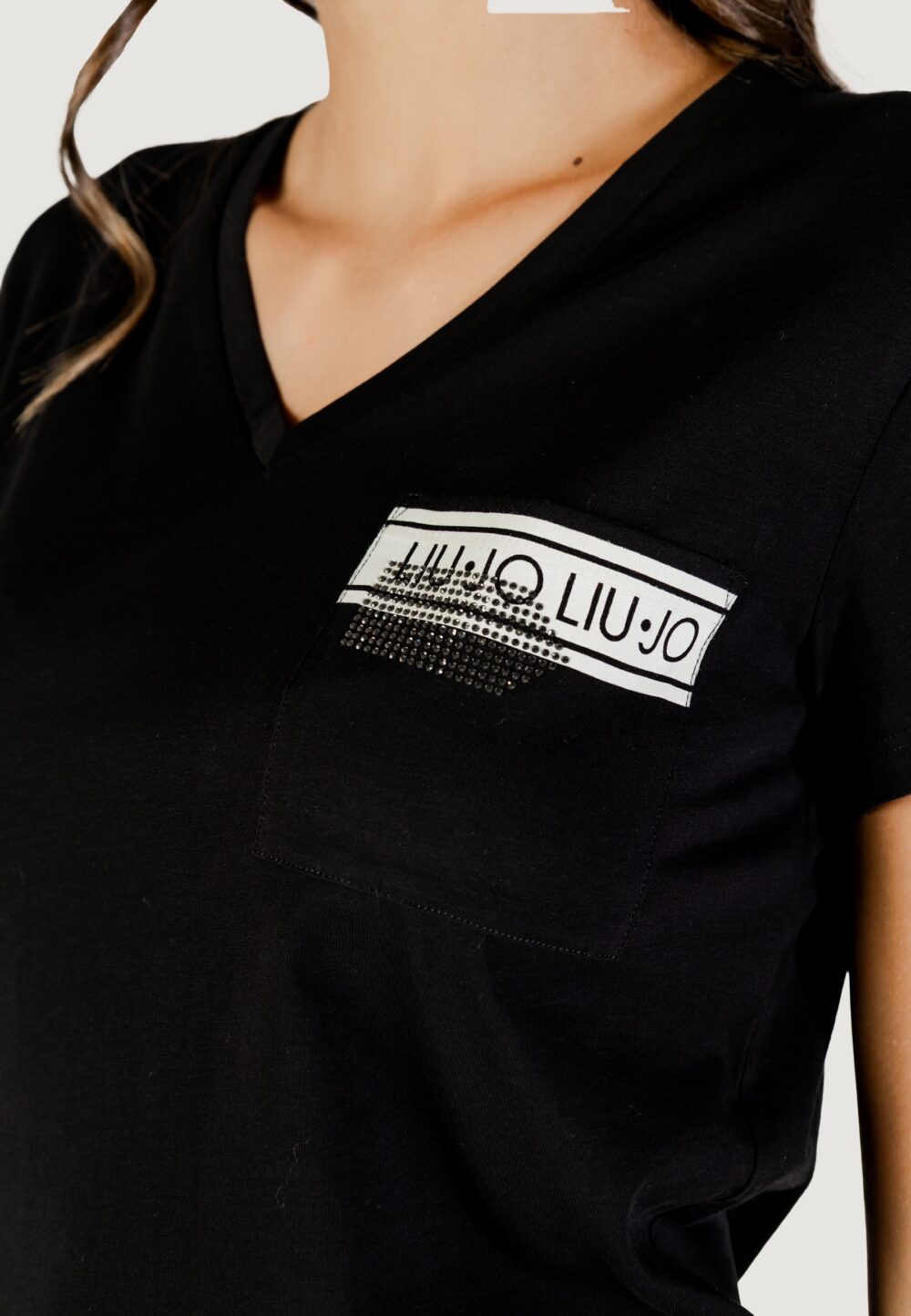 T-shirt Liu-Jo ECS T-SHIRT M/C Nero - Foto 5