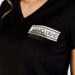 T-shirt Liu-Jo ECS T-SHIRT M/C Nero - Foto 5