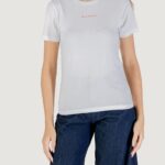 T-shirt Only ONLALESSIA S/S TEE CS JRS Arancione - Foto 1