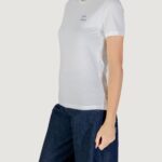 T-shirt Only ONLALESSIA S/S TEE CS JRS Bianco - Azzurro - Foto 2