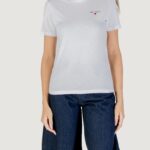 T-shirt Only ONLADELINA S/S TEE CS JRS Bianco - Foto 1