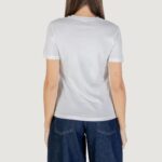 T-shirt Only ONLADELINA S/S TEE CS JRS Bianco - Foto 4