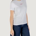 T-shirt Only ONLADELINA S/S TEE CS JRS Bordeaux - Foto 3