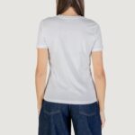T-shirt Only ONLADELINA S/S TEE CS JRS Bordeaux - Foto 4