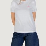 T-shirt Only ONLADELINA S/S TEE CS JRS Fuxia - Foto 1