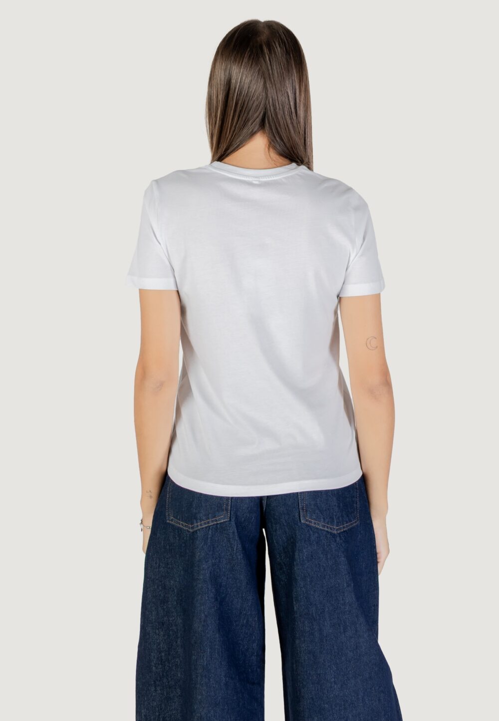 T-shirt Only ONLADELINA S/S TEE CS JRS Fuxia - Foto 4