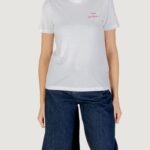 T-shirt Only ONLADELINA S/S TEE CS JRS Fuxia - Foto 5