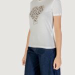 T-shirt Only Onltanya Life Reg S/S Leo Print Top Jrs Latte - Foto 2