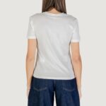 T-shirt Only Onltanya Life Reg S/S Leo Print Top Jrs Latte - Foto 4