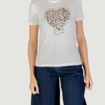 T-shirt Only Onltanya Life Reg S/S Leo Print Top Jrs Latte - Foto 5