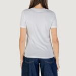T-shirt Only Onltanya Life Reg S/S Leo Print Top Jrs Panna - Foto 4