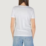 T-shirt Only ONLADELINA S/S TEE CS JRS Rosso - Nero - Foto 4