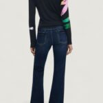 T-shirt manica lunga Desigual TS_LENA Nero - Foto 4