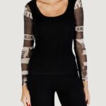 T-shirt manica lunga Desigual TS_LISBOA Nero - Foto 1