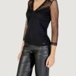 T-shirt manica lunga Morgan De Toi  Nero - Foto 2