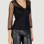T-shirt manica lunga Morgan De Toi  Nero - Foto 3