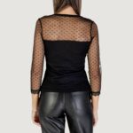 T-shirt manica lunga Morgan De Toi  Nero - Foto 4