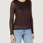 T-shirt manica lunga Only Onlangila L/S Top Box Jrs Caffe' - Foto 3