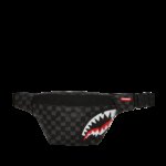 Tracolla Sprayground DRIPPING SHARKS IN PARIS SAVVY CROSSBODY Nero - Foto 1