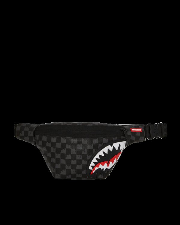 Tracolla Sprayground DRIPPING SHARKS IN PARIS SAVVY CROSSBODY Nero - Foto 1
