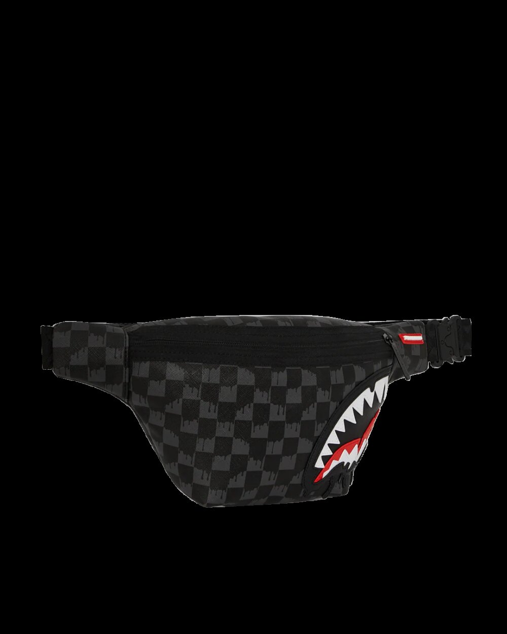 Tracolla Sprayground DRIPPING SHARKS IN PARIS SAVVY CROSSBODY Nero - Foto 3