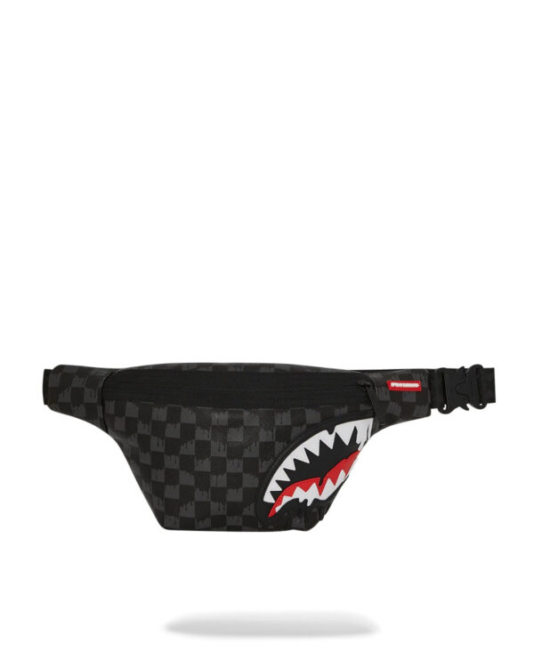 Tracolla Sprayground DRIPPING SHARKS IN PARIS SAVVY CROSSBODY Nero - Foto 1
