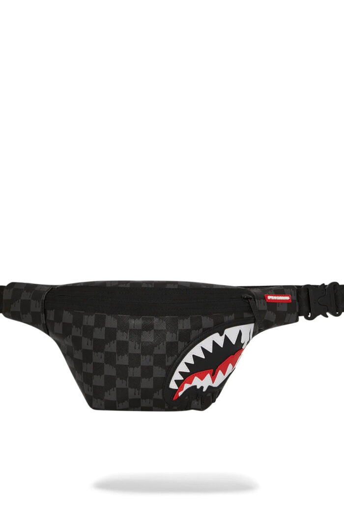 Tracolla Sprayground DRIPPING SHARKS IN PARIS SAVVY CROSSBODY Nero