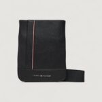 Tracolla Tommy Hilfiger Jeans TH CENTRAL MINI CROSSOVER Nero - Foto 1