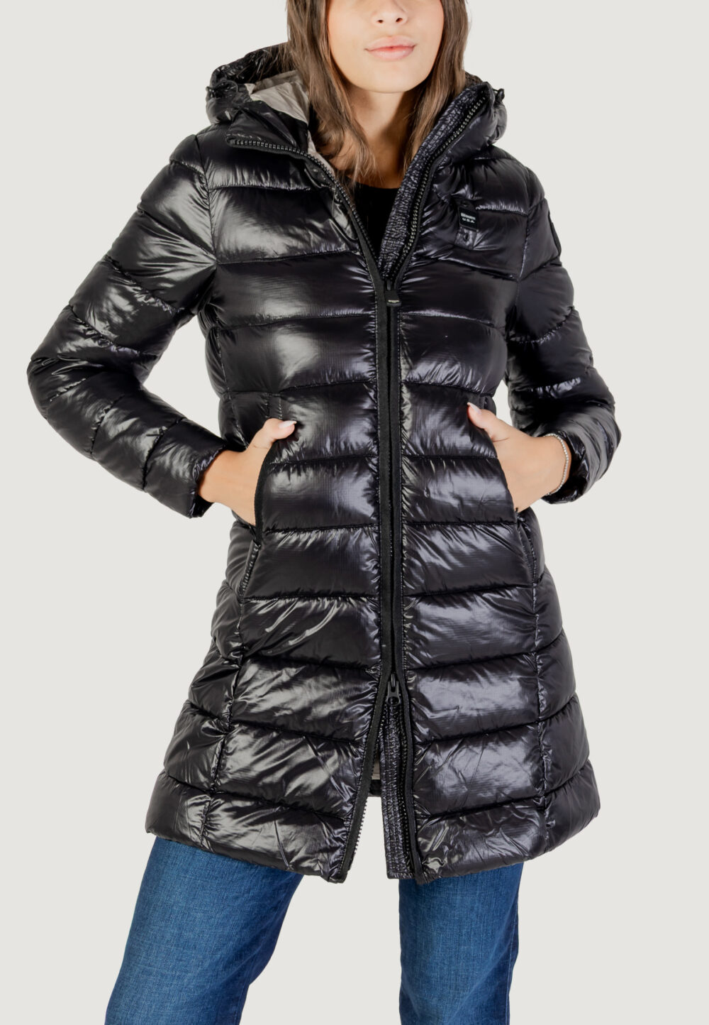 Trench Blauer. ADELAIDE Nero - Foto 1