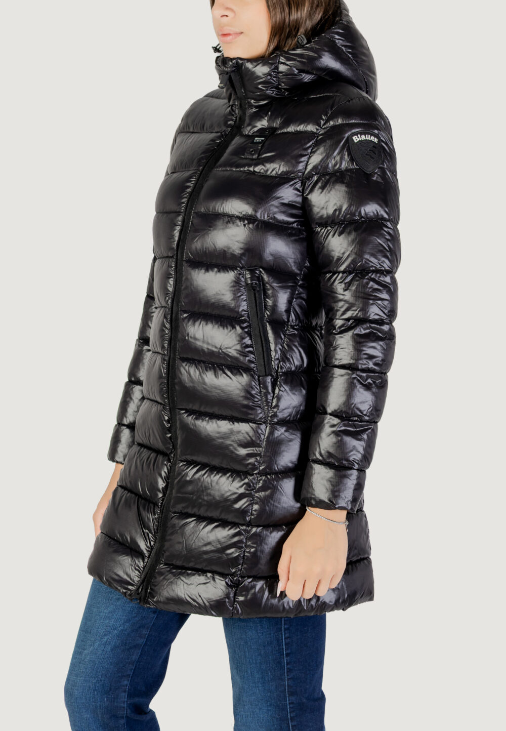 Trench Blauer. ADELAIDE Nero - Foto 4