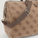 Valigia Guess BERTA WEEKENDER DUFFEL Beige - Foto 3
