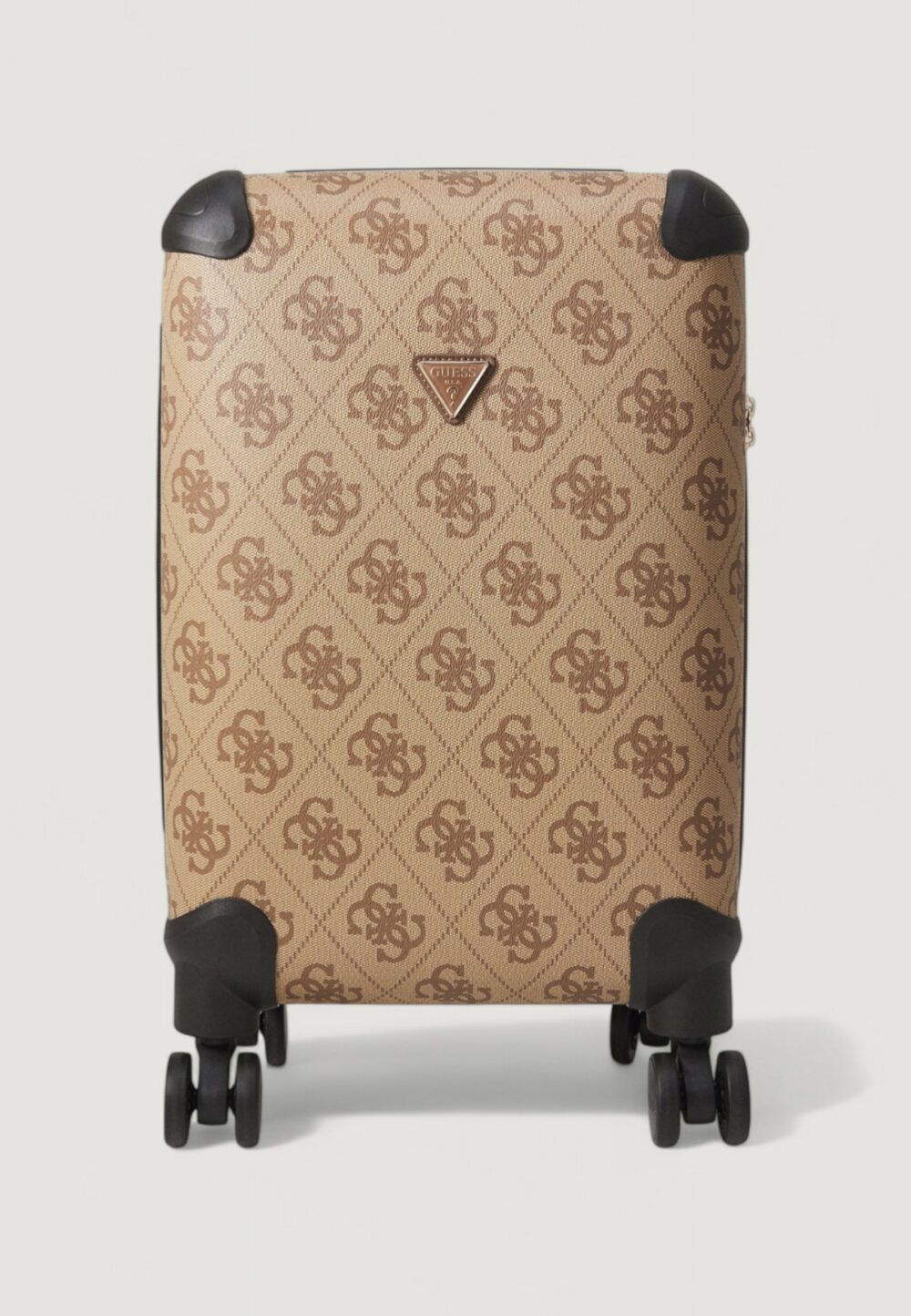 Valigia Guess BERTA 18 IN 8-WHEELER Marrone - Foto 1