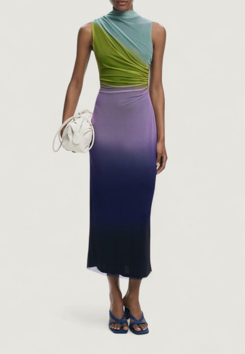 Vestito lungo Desigual VEST_LOLA Viola - Foto 1