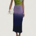 Vestito lungo Desigual VEST_LOLA Viola - Foto 1