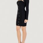 Vestito midi Guess LS SHRUG CABLE DAPHNE DRS Nero - Foto 4