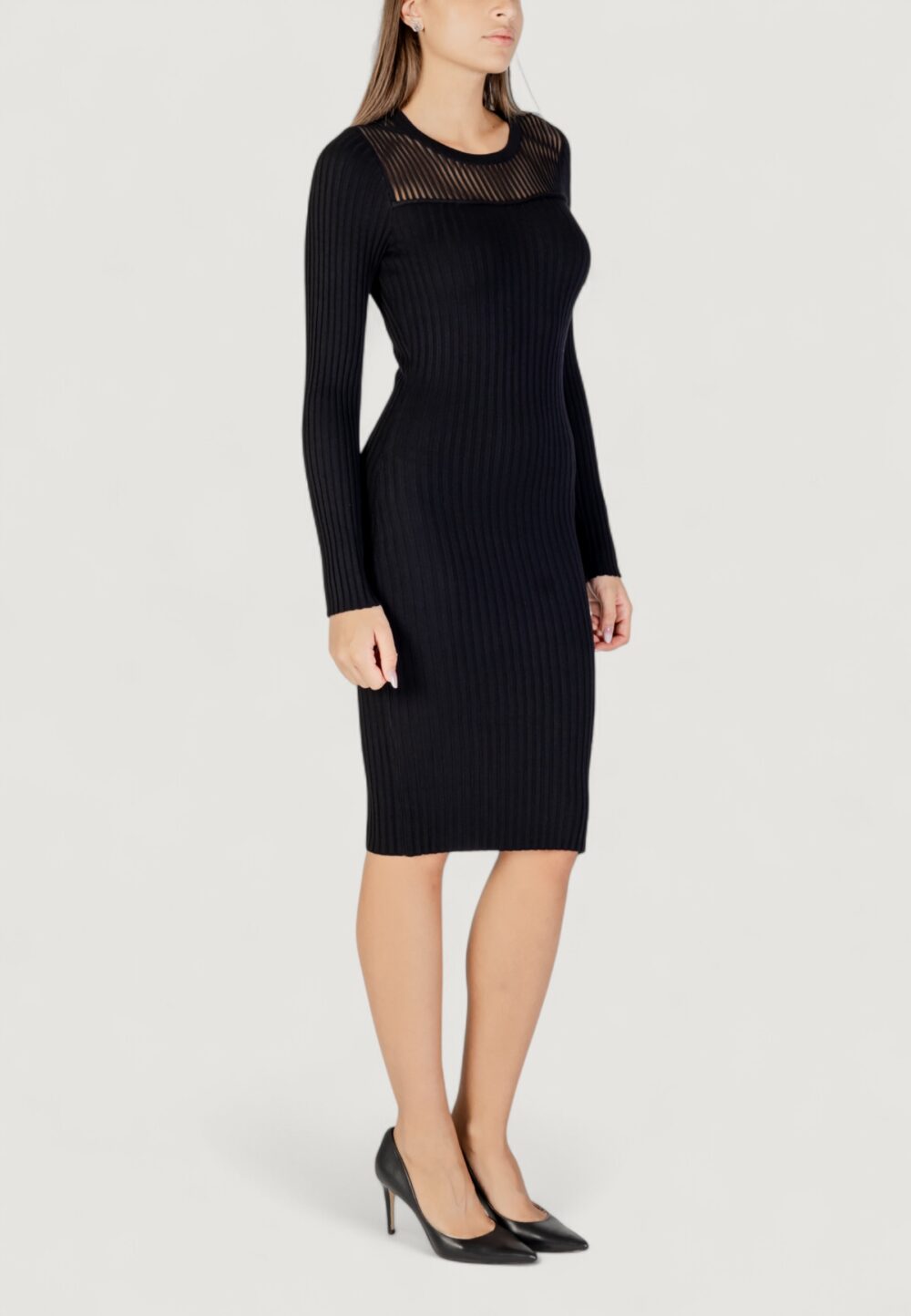 Vestito midi Morgan De Toi  Nero - Foto 3